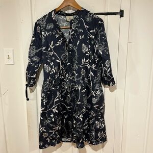 Tuckernuck patterned shirt dress, size small, new, never been worn